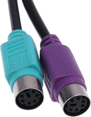 إلى PS 2 كابل ذكر إلى أنثى/2 محول محول تمديد للوحة المفاتيح وإلى in Kuwait