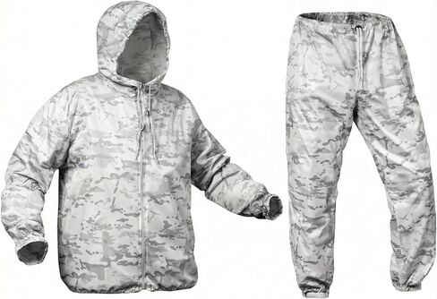 Eosphorus Multicam Alpine Snow Camo Winter Camouflage Overwhite Parka Pants | DWR-Coated Polyester | Battle-Tested Ukrainian Gear in Saudi Arabia