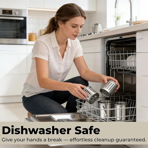 5-in-1 Stainless Steel Slicer Shredder Attachment Compatible with KitchenAid Stand Mixers, Cheese Grater Attachment, Vegetable Shredder, Salad Maker with 5 Cutting Blades, Dishwasher Safe in Saudi Arabia