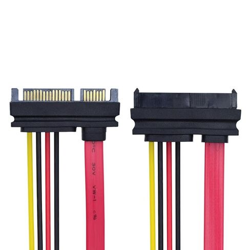 chenyang SAS to SATA Cable,SFF-8482 SAS 29Pin to SATA 22Pin Hard Disk Drive Raid Extension Cable in Saudi Arabia