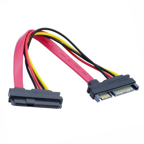 chenyang SAS to SATA Cable,SFF-8482 SAS 29Pin to SATA 22Pin Hard Disk Drive Raid Extension Cable in Saudi Arabia