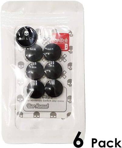Skull & Co. Replacement Joystick Covers for Nintendo Switch and Switch Lite (Repair Parts) in Saudi Arabia