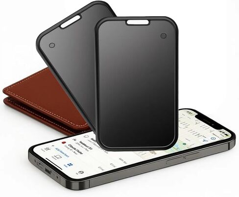 2 Pack Air Tracker Card Works with Apple Find My (iOS Only) [MFi Certified] in Saudi Arabia