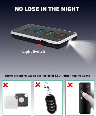 Key Finder,85dB+ Item Locator Tags with 131ft. Working Range,Wireless Key Tracker Remote Finder Locator with Sound for Finding Wallet, Key, Phone, Glasses, Pet Tracker, All Battery Included in Saudi Arabia