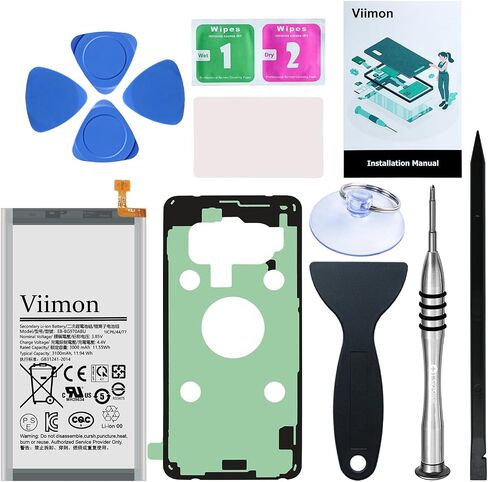 S10e Battery Replacement Kits (New Upgraded) for Samsung Galaxy S10e SM-G970U All Models with Adhesive, Installation Manual and Repair Tool Kits in Saudi Arabia