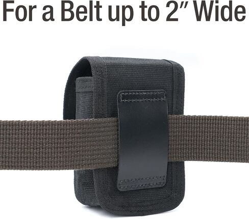 Tintirs 2 Pack EDC Belt Pouches for Men Women, Compact Holster Pouches Waist Bags with Belt Loop for Fishing, Hiking, Camping, Durable Snap Closure, Premium Waxed Canvas in Saudi Arabia