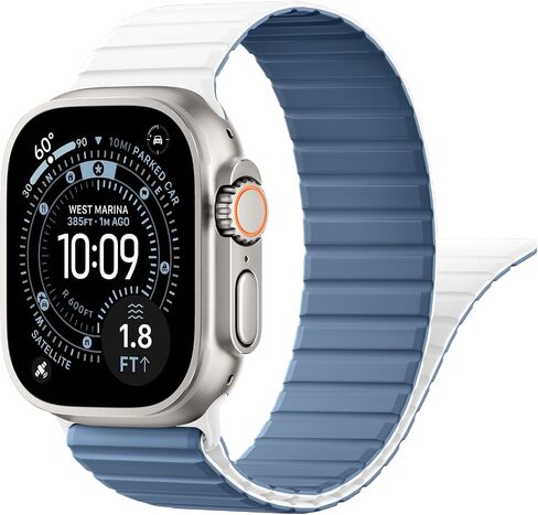 Magnetic Sport Silicone for Apple Watch Ultra 3 2 Band 49mm 46 45 44mm Men in Kuwait