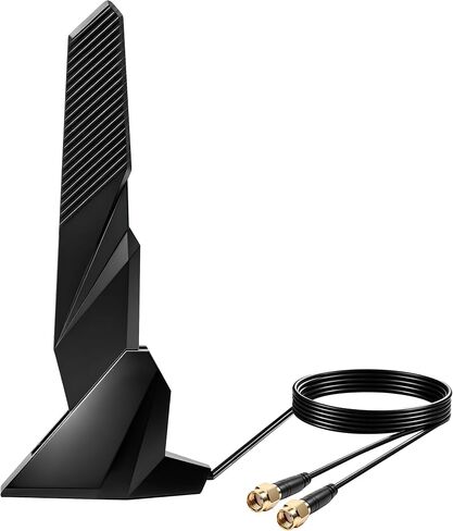 External WiFi 7 WiFi 6E Tri-Band Antenna with RP-SMA Connector, for ASUS, Gigabyte Aorus Gaming Motherboard, PCIe Card in Saudi Arabia