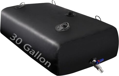 Water Tank, Water Storage Bladder, Portable Water Tank, Water Bladder Tank, Large Water Storage, Water Storage Containers for Camping, Garden, Emergency Water Storage Black in Saudi Arabia