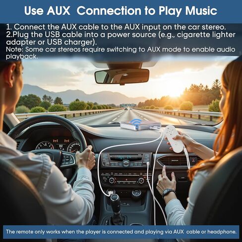Portable CD Player for Car, CENXINY USB/AUX Car CD Player in Saudi Arabia
