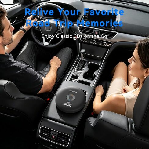 CD Player for Car,MONODEAL External Portable Car CD Player with USB in Saudi Arabia