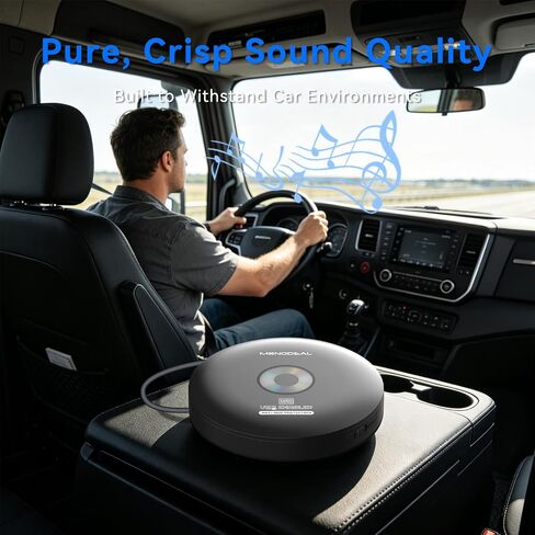 CD Player for Car,MONODEAL External Portable Car CD Player with USB in Saudi Arabia