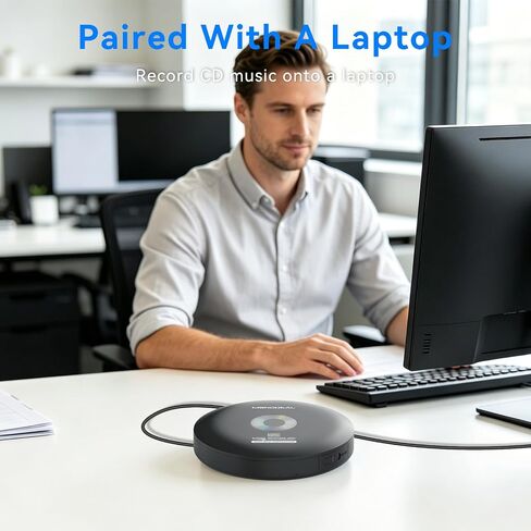 CD Player for Car,MONODEAL External Portable Car CD Player with USB in Saudi Arabia