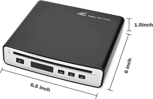 USB Car CD Player, Portable External CD Player Plug & Play Compatible with Cars, SUVs, Trucks, Laptop in Saudi Arabia