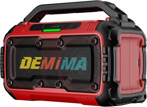 DEMIMA Cordless Bluetooth Speaker for Milwaukee 18V Batteries (No Battery) in Saudi Arabia