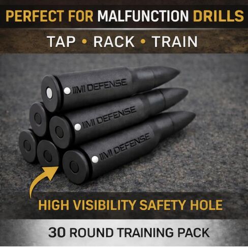 IMI Defense 5.56 Snap Caps (.223) 30 Pack Polymer Dummy Rounds in Saudi Arabia