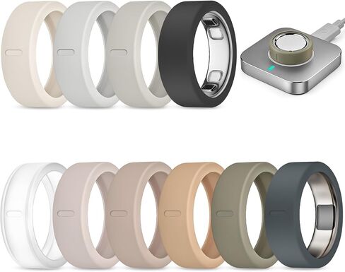 10 Pack Ultra-Thin Cover Compatible with Oura Ring Gen 5 in Saudi Arabia