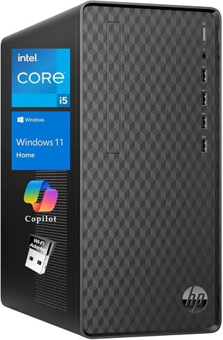 كمبيوتر HP Pavilion المكتبي، كمبيوتر برجي مزود بمعالج Intel Core i5-10400، وجاهز للذكاء الاصطناعي in Kuwait