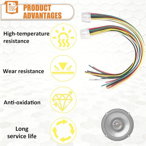 (2PCS) 10-pin Harness Plug in Saudi Arabia