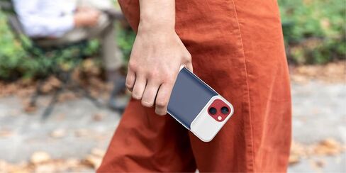 حافظة بطارية لهاتف iPhone 13 Mini/12 Mini، حافظة شحن واقية نحيفة قابلة لإعادة الشحن بقدرة 7000 مللي أمبير في الساعة متوافقة مع iPhone 13 Mini/12 Mini (5.4 بوصة) حافظة شاحن بطارية ممتدة - أزرق in Kuwait