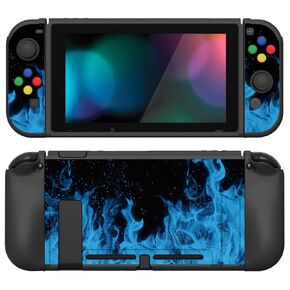 PlayVital ZealProtect Soft Protective Case for Nintendo Switch, Flexible Cover Protector for Switch with Screen Protector & Thumb Grip Caps & ABXY Direction Button Caps - Totem of Kingdom in Saudi Arabia