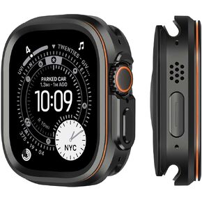 Metal Cover Compatible with Apple Watch Ultra 3/2/1 Case 49mm in Saudi Arabia