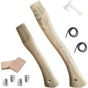 Hickory Axe Handle Replacement, 13in+11in Hatchet Handle Replacement for Camping Gardening Axe in Saudi Arabia