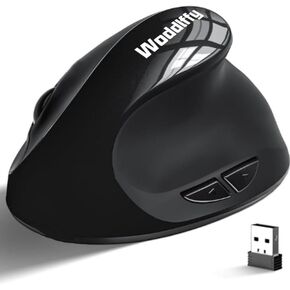 Ergonomic Mouse,Vertical Ergonomic Wireless Computer Mouse Purple in Saudi Arabia