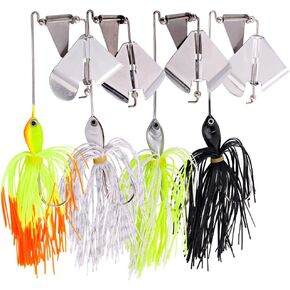 Sougayilang Fishing Lures Buzzbait Spinnerbait Jigs Lure for Bass Pike Fishing in Saudi Arabia