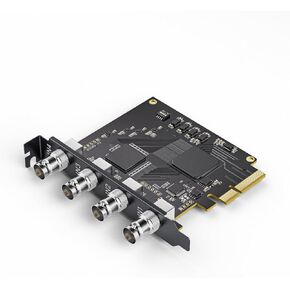 4-Channel Quad SDI PCIe Video Capture Card,Ultra-Low Latency for Multi-Channel Live Streaming, Video Conferencing, Teaching, and Broadcasting in Saudi Arabia