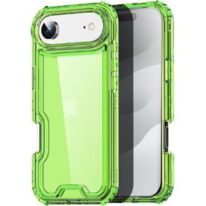 AICase for iPhone 17 Pro Max Clear,Heavy Duty Durable 3-Layer Crystal Transparent[Not Yellowing][Military Grade Drop Protection] Shockproof/DropProof Protective for iPhone 17 Pro Max 6.9" 2025_1 in Saudi Arabia