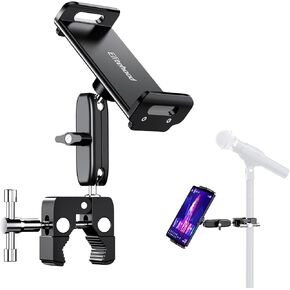 elitehood Universal iPad Mount Clamp, Metal Clip On Tablet Holder for Mic in Saudi Arabia