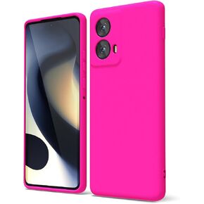 oakxco for Motorola Edge 2022 Phone Case Liquid Silicone Grip, Cute Thin Slim Soft Rubber TPU Plain Smooth Gel Cover for Women Girl Aesthetic, Matte Solid Protective & Shockproof, Burgundy Plum Wine in Kuwait