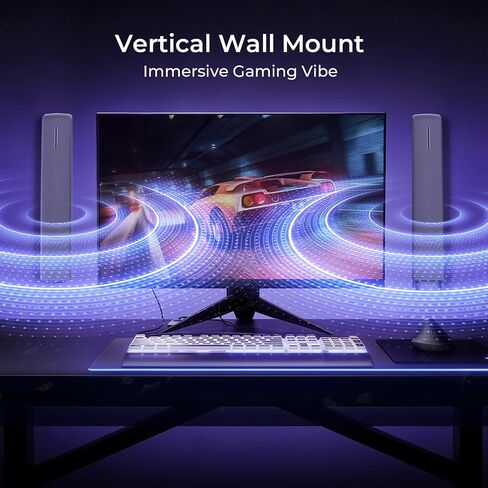 Sound Bar for Smart TV, 90W Soundbar with Bluetooth/ARC/Optical/AUX Connect, Auto Volume Boost, 3 Equalizer Modes, 2 in 1 Detachable Soundbar for TV for TV/PC/Gaming/Projectors in Saudi Arabia