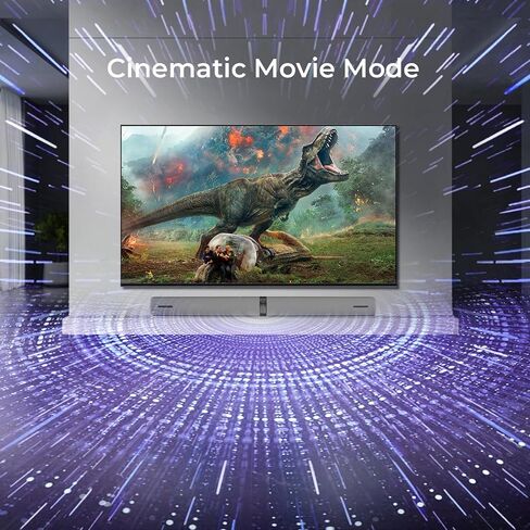 Sound Bar for Smart TV, 90W Soundbar with Bluetooth/ARC/Optical/AUX Connect, Auto Volume Boost, 3 Equalizer Modes, 2 in 1 Detachable Soundbar for TV for TV/PC/Gaming/Projectors in Saudi Arabia