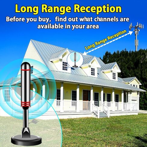 Digital Antenna for Smart TV Indoor,HD Antenna for TV Indoor 4k in Saudi Arabia