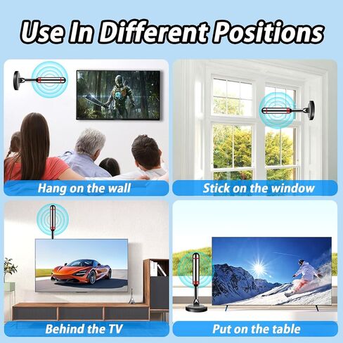 Digital Antenna for Smart TV Indoor,HD Antenna for TV Indoor 4k in Saudi Arabia
