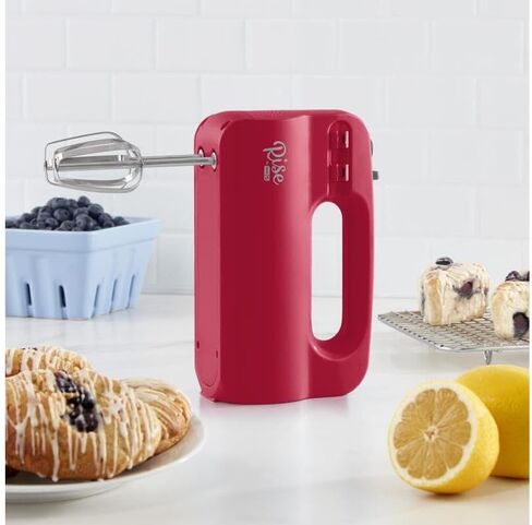 RISE BY DASH Red 5 Speed Hand Mixer in Saudi Arabia