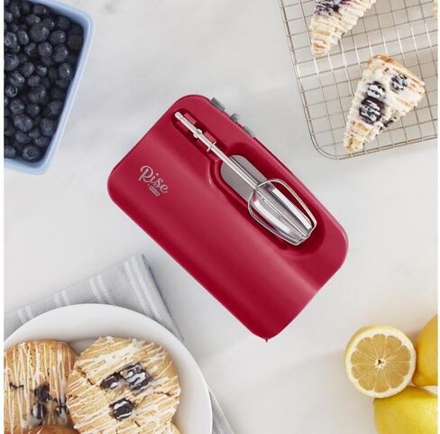 RISE BY DASH Red 5 Speed Hand Mixer in Saudi Arabia