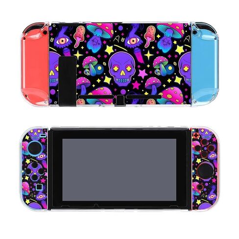 AoHanan American Football And Field Grunge Switch Screen Protector Case Cover Full Accessories Switch Game Case Protection Skin for Switch Console And Joy-Cons in Saudi Arabia