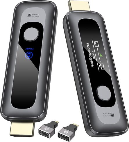 Wireless HDMI Transmitter and Receiver 2.4G/5G Plug&Play in Kuwait