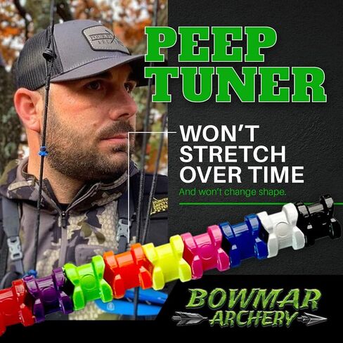 Bowmar Archery Peep Tuner (Green) in Saudi Arabia