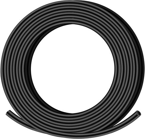 XHF UL Listed 3/4 Inch 55Ft 3:1 Waterproof Heat Shrink Tubing Roll Marine Grade Adhesive Lined Heat Shrink Tube, Insulation Sealing Oil-Proof Wear-Resistant Black in Kuwait