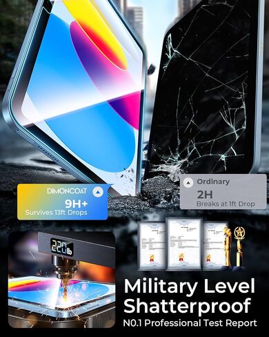 2 Pack for iPad A16 Screen Protector for iPad 11th Generation & 10th Gen in Kuwait