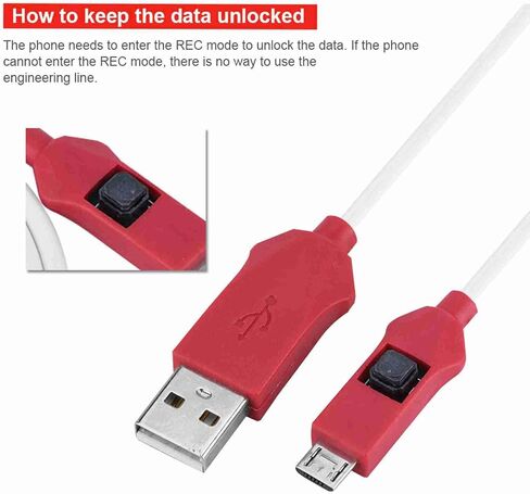 9008 Deep Flash Cable for BL Lock Phones, Forced Port Mode Engineering Adapter, Bypass Bootloader for CPU Devices in Kuwait