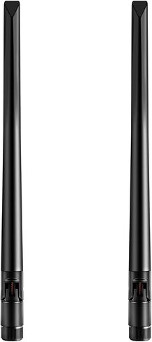 WiFi 7 WiFi 6E Antenna Tri-Band 2.4GHz 5GHz 6GHz RP-SMA Antenna for Gaming PC Desktop Computer Motherboard Card Wireless Router(Pack of 2), Slinkdsco in Saudi Arabia