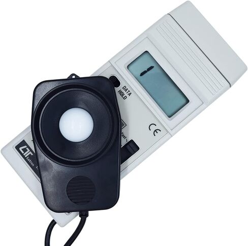 Digital Handheld calibrated Lux Meter (Range: 50,000 Lux) for Photography, Stadiums, Clean Rooms, Theatres Alongwith Factory Calibration Certificate Model: LX-102 in Saudi Arabia