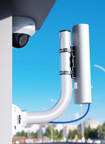 Universal Antenna Mount UB-AM Compatible for WiFi Extenders Wireless Bridge Mount Bracket 2-Pack Pole & Wall Mount for Outdoor CPE, Access Point, Point-to-Point Bridge Antenna - Mounting Arm in Saudi Arabia