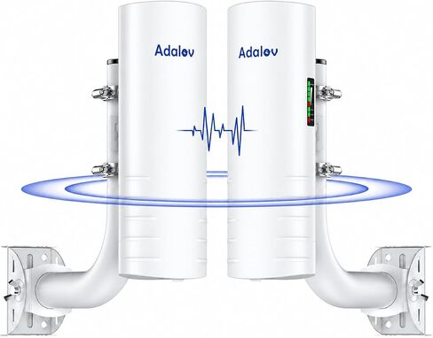 AdaLov CPE361 5KM Outdoor Wireless Bridge 5.8GHz Gigabit Network Extension in Saudi Arabia
