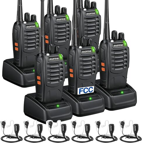 Baofeng BF-888s Radios Walkie Talkies for Adults 6 Pack in Saudi Arabia